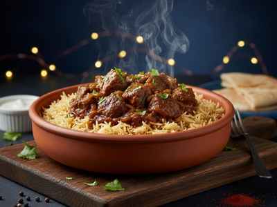 صورة أرز كباب حلة